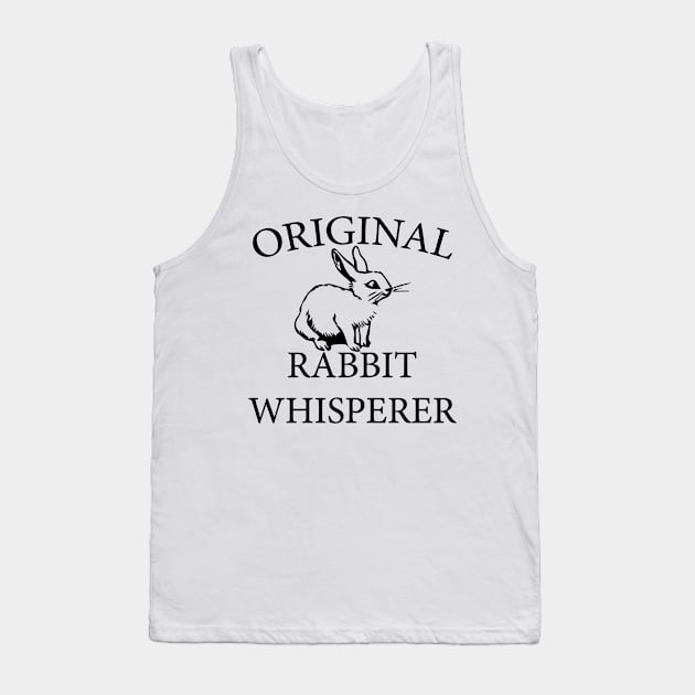 Original Rabbit Whisperer Tank Top by CuteSyifas93